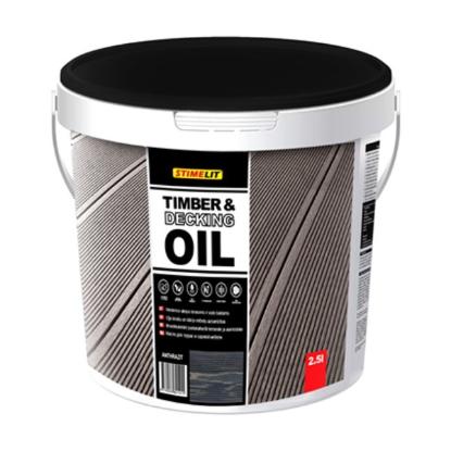Prekės „Aliejus medienai Timber&Decking Oil Dark Oak 2,5L Stimelit“ paveikslėlis