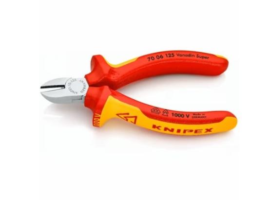 Prekės „Replės šoniniam/įstrižam kirpimui Knipex 70 06 125“ paveikslėlis