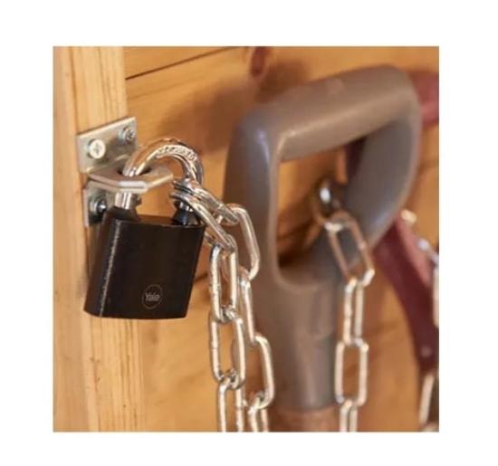 Prekės „Spyna pakabinama 60 mm juoda Yale Y111B/60/132/1“ paveikslėlis