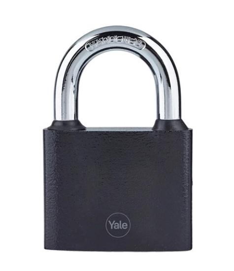 Prekės „Spyna pakabinama 75 mm juoda Yale Y111B/75/140/1“ paveikslėlis