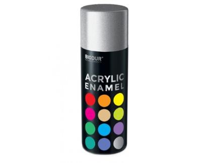 Prekės „Dažai aerozoliniai RAL9006 ACRYLIC BIODUR sidabrinė 400ml“ paveikslėlis