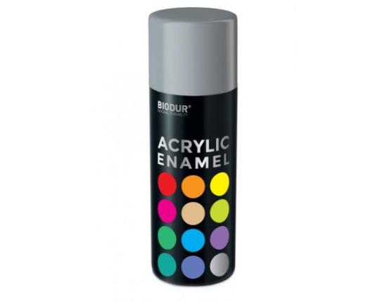 Prekės „Dažai aerozoliniai RAL7046 ACRYLIC BIODUR pilka 400ml“ paveikslėlis