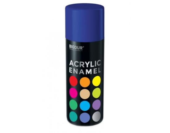 Prekės „Dažai aerozoliniai RAL5002 ACRYLIC BIODUR mėlyna 400ml“ paveikslėlis