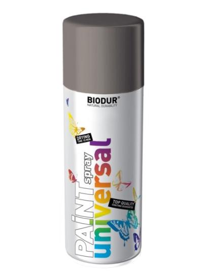 Prekės „Dažai aerozoliniai RAL7016 UNIVERSAL BIODUR antracito 400ml“ paveikslėlis