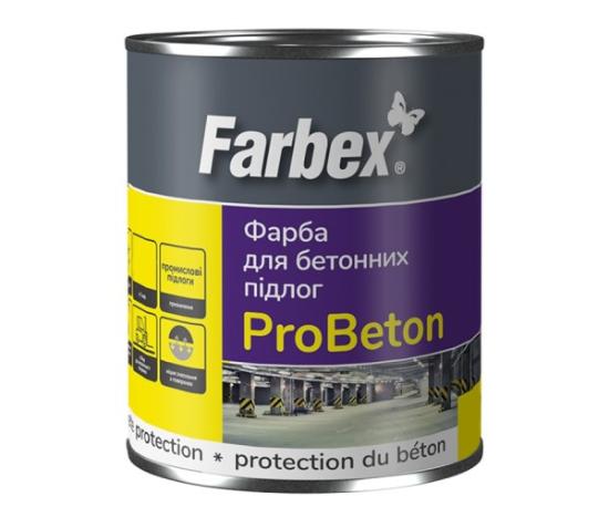 Prekės „Dažai betono grindiniui PROBETON šviesiai pilki 2.8kg Farbex“ paveikslėlis