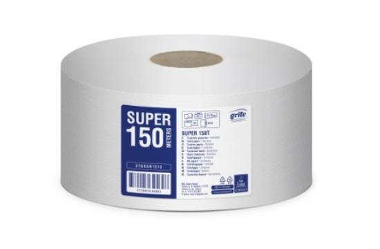 Prekės „GRITE Super 150 T tualetinis popierius“ paveikslėlis