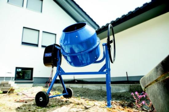 Prekės „Maišyklė betono 165 L MIX160L Scheppach“ paveikslėlis