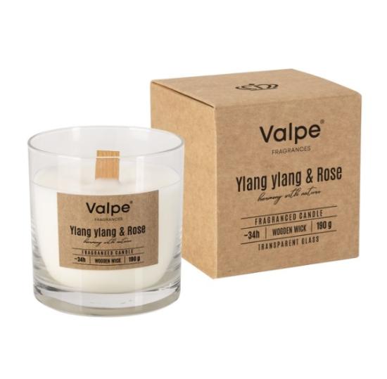 Prekės „Žvakė aromatinė su dangteliu Ylang/Rosa Valpe“ paveikslėlis