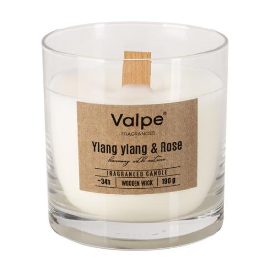 Prekės „Žvakė aromatinė su dangteliu Ylang/Rosa Valpe“ paveikslėlis
