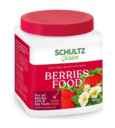 Prekės „Trąšos braškių BERRIES FOOD 900g Schultz“ paveikslėlis