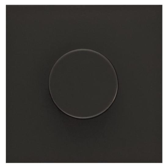 Prekės „Šviesos reguliatorius BORA, juodas, įleidžiamas, IP20, 250V, 15W˂300W, be rėmelio“ paveikslėlis