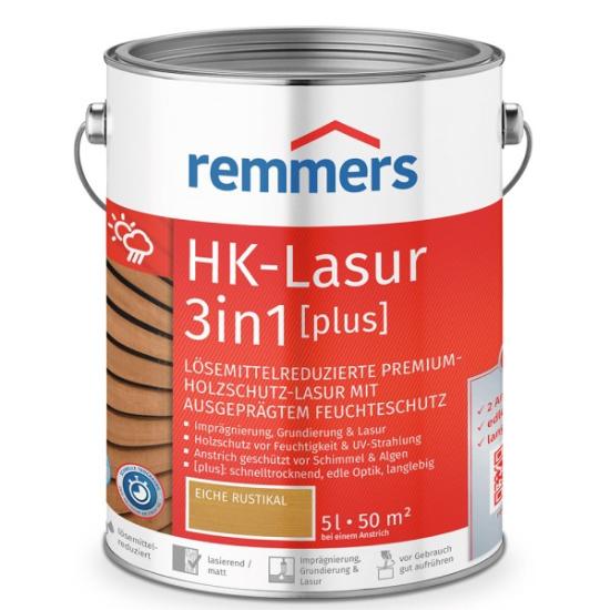 Prekės „Impregnantas HK-Lasur plius Tamsus ąžuolas 5L Remmers“ paveikslėlis
