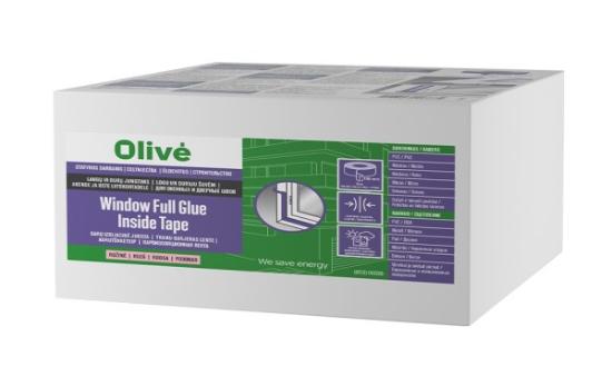 Prekės „Olive Window Full Glue Inside Tape vidinė langų sandarinimo juosta su pilnu klijų sluoksniu DIY, rožinė, 100 mm, 25 m“ paveikslėlis