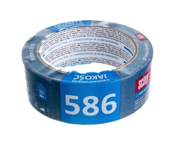 Prekės „Juosta dažymo apsauginė Scley 586 mėlyna 38mm/33m“ paveikslėlis