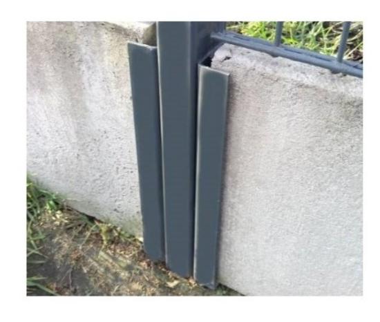 Prekės „Tvoros Pamato Laikikliai 60x200mm (GRAFIT)“ paveikslėlis