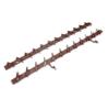 Prekės „Metaliniai laikikliai terasos žaliuzėms, 107cm, Palisanderio sp. Flexwood“ paveikslėlis