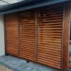Prekės „Metaliniai laikikliai terasos žaliuzėms, 107cm, Palisanderio sp. Flexwood“ paveikslėlis