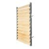 Prekės „Metaliniai laikikliai terasos žaliuzėms, 107cm, Antracito sp. Flexwood“ paveikslėlis