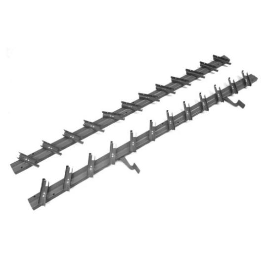 Prekės „Metaliniai laikikliai terasos žaliuzėms, 107cm, Antracito sp. Flexwood“ paveikslėlis