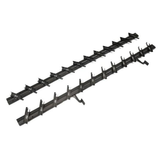 Prekės „Metaliniai laikikliai terasos žaliuzėms, 107cm, Juodos sp. Flexwood“ paveikslėlis