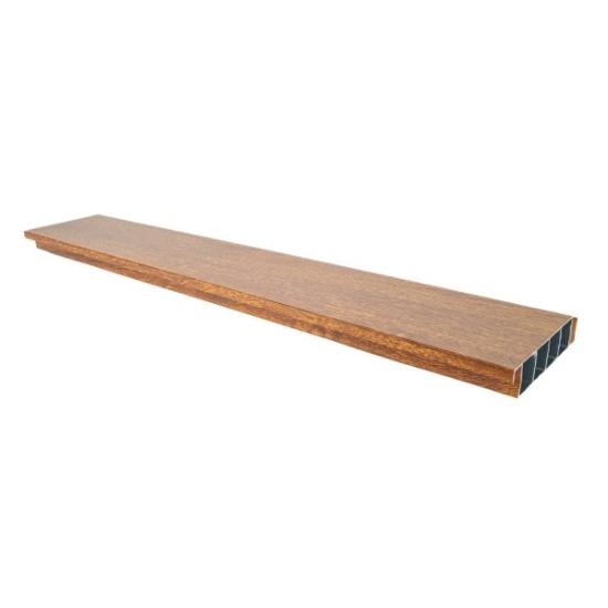 Prekės „Aliumininė lenta, terasos žaliuzėms, medžio imitacija, 150cm Flexwood“ paveikslėlis