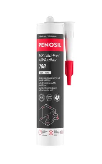 Prekės „PENOSIL MS UltraFast AllWeather 788 - greitai stingstantys hibridiniai klijai“ paveikslėlis