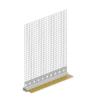 Prekės „PVC deformacinis profilis su tinkleliu GIGA FLEX 2400 mm EJOT (Antracitas)“ paveikslėlis
