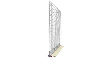 Prekės „PVC deformacinis profilis su tinkliuku ir deformacine juostele EJOT GAP09/02L, matmenys 9 x 2400 mm“ paveikslėlis