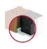 Prekės „Profilis PVC EJOT cokolio BSOP sustipr.100mm (2m)“ paveikslėlis