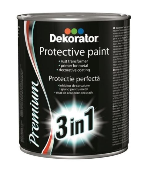 Prekės „Dažai 3in1 DEKORATOR žalia 0.5 l“ paveikslėlis