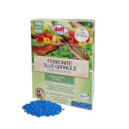 Prekės „Moliuskocidas FERRONITE SLUG GRANULE priemonė nuo šliužų ir sraigių 500 g.“ paveikslėlis