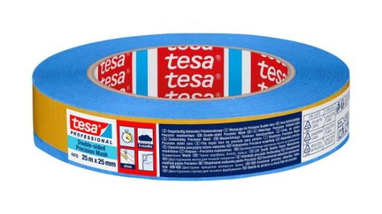 Prekės „Juosta apsauginė dažymo Precision double sided 25mx25mm TESA“ paveikslėlis