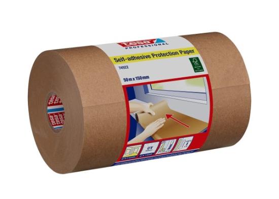 Prekės „Apsauginis popierius dažymui, lipnus 50mX150mm TESA“ paveikslėlis