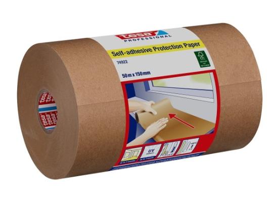 Prekės „Apsauginis popierius dažymui, lipnus 50mX300mm TESA“ paveikslėlis
