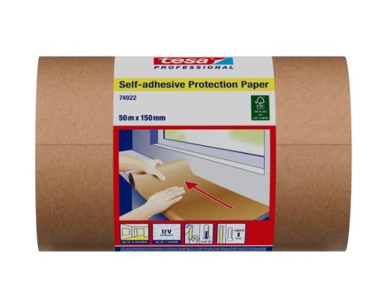 Prekės „Apsauginis popierius dažymui, lipnus 10mX600mm TESA“ paveikslėlis