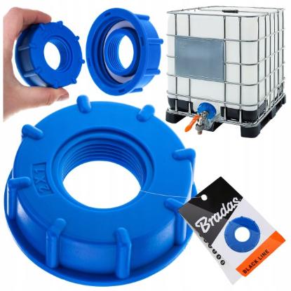 Prekės „IBC adapteris S60X6 vidus x 3/4" vidus“ paveikslėlis
