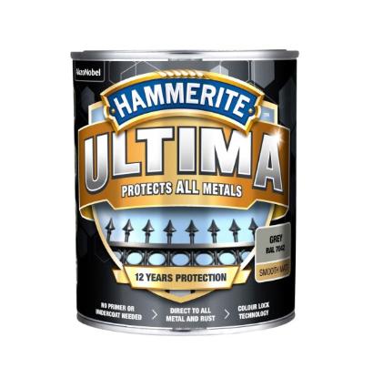 Prekės „Dažai Hammerite Ultima matt balta 0,7 L“ paveikslėlis