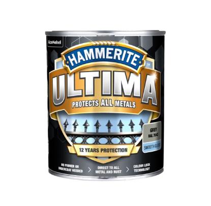 Prekės „Dažai Hammerite Ultima matt ruda 0,7 L“ paveikslėlis