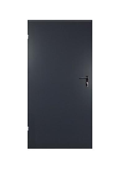 Prekės „Plieninės techninės durys URAN 690x2090 dešininės, antracito spalva (RAL7016)“ paveikslėlis