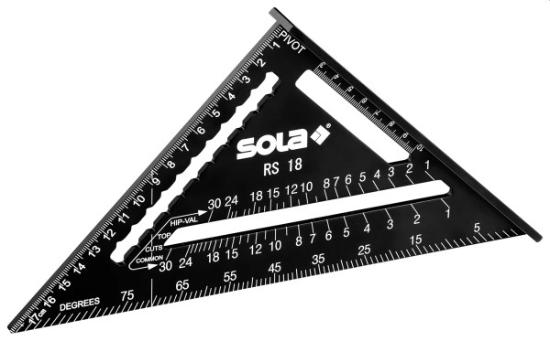 Prekės „Kampainis aliuminis 300mm trik.cm RS Sola“ paveikslėlis