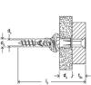 Prekės „Kaištis su sraigtu 6x35mm UX 10vnt Fischer“ paveikslėlis