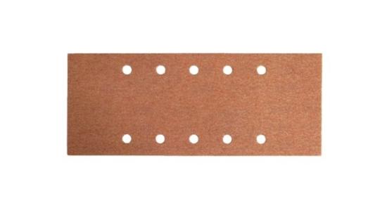 Prekės „Lapelis šlifavimo kibus P100 115 x 230 mm 10 skylių 5 vnt Cortex“ paveikslėlis