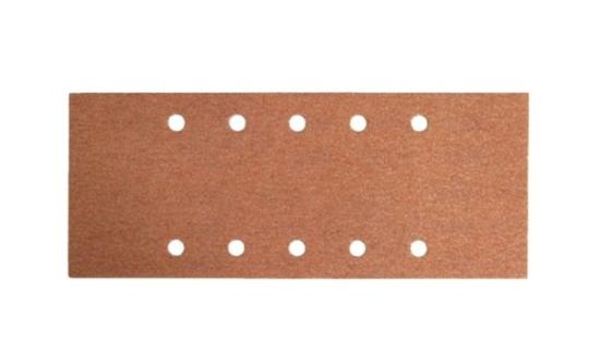 Prekės „Lapelis šlifavimo kibus P120 115 x 230 mm 10 skylių 5 vnt Cortex“ paveikslėlis