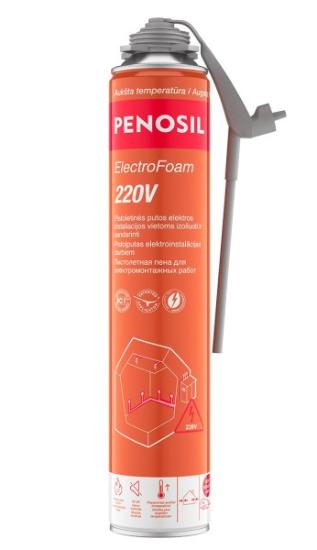 Prekės „PENOSIL ElectroFoam 220V putos elektros instaliacijai sandarinti, 750 ml“ paveikslėlis