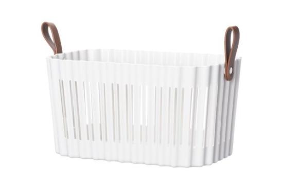 Prekės „Krepšelis 27x18x14,5cm baltas Air 4Living“ paveikslėlis