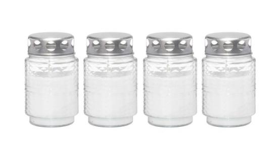 Prekės „Žvakės vėlinių 11,5cm 4vnt 30h Polar“ paveikslėlis