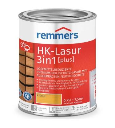 Prekės „Impregnantas HK-Lasur plius Pušis 0,75L“ paveikslėlis