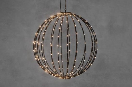Prekės „Rutulys 264 LED 50cm juodas WW Finnlumor“ paveikslėlis