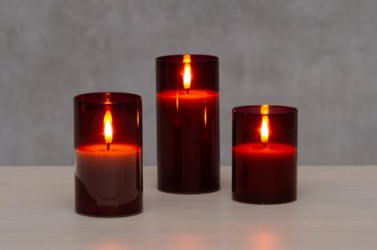 Prekės „Žvakės LED 3vnt 3D Milton Finnlumor“ paveikslėlis