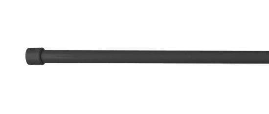 Prekės „Karnizas dušo 160-300cm juodas Nova 4Living“ paveikslėlis
